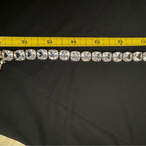 Olivia CZ tennis necklace from Bloomingdale’s. NWT Original $88. 17” long. - Picture 5 of 5